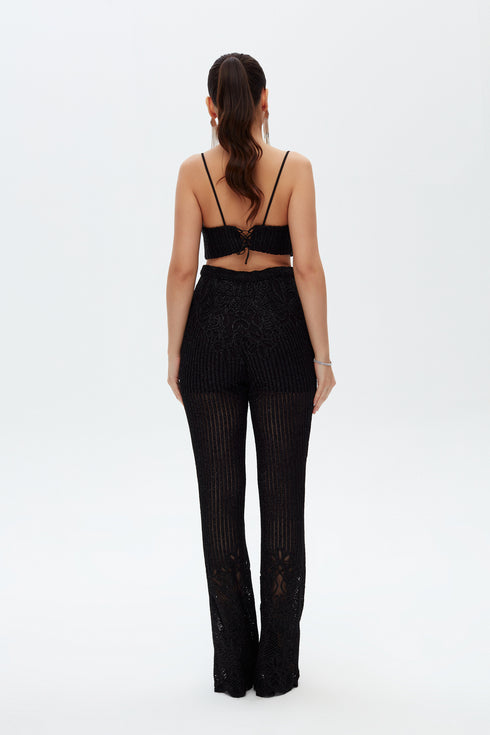 BELIZE SHINY CROP TOP